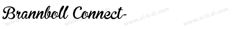 Brannboll Connect字体转换